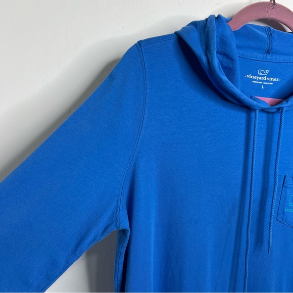 Vineyard Vines Hooded Whale Performance Dress Size L - Picture 4 of 13